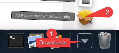 Open downloaded installer