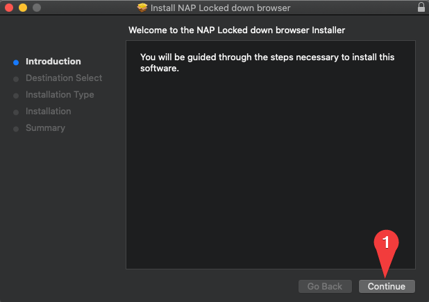 NAPLAN Install Screen